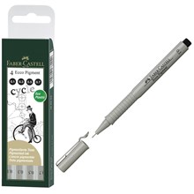 ����� ����������� ����� Faber-Castell Ecco Pigment ����, 4 ��., 166004