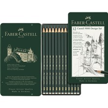   / Faber-Castell Castell9000 Design Set,12,6H-4B,119064