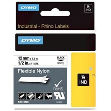 �������� � ������-�������� DYMO S0718100(18488) NYL 12��x3,5� WHI ��� Rhino