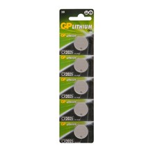 ��������� GP CR2025, 3V, �����, ��/5��