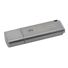 ����-������ Kingston DataTraveler Locker+ G3, 8Gb, USB 3.0, ���, DTLPG3/8GB