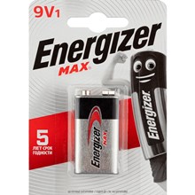 ��������� ENERGIZER Max ����� 9V/522 ��/1��
