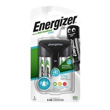 �������� ���������� Energizer Pro: 2/4 ����� AA/AAA, + 4 ���. AA 2000mAh