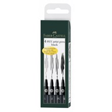 ����� ����������� ����� Faber-Castell Pitt Artist Pen ������, 4��., 167100