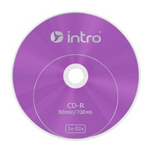 �������� ���������� CD-R, 52x, Intro, Bulk/100, �0016203