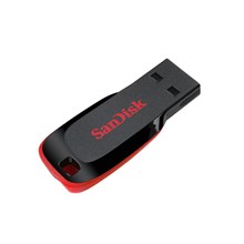 ����-������ SanDisk Cruzer Blade, 128Gb, USB 2.0, �/����, SDCZ50-128G-B35