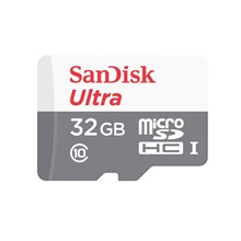   SanDisk Ultra microSDHC UHS-I Cl10 +, SDSQUNS-032G-GN6TA
