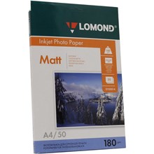 ���������� LOMOND ������������� ������� 180� A4 50� 0102014