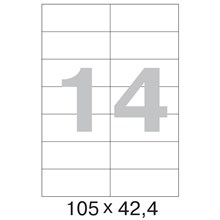 �������� ������������� Office Label 105�42,4 ��/14 ��. �� ������4  50 ���