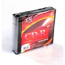 �������� ���������� CD-R, 52x, VS, Slim/5, VSCDRSL501