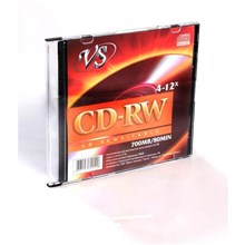 �������� ���������� CD-RW, 4x-12x, VS, Slim/5, VSCDRWSL501