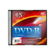 �������� ���������� DVD-R, 16x, VS, Slim/5, VSDVDRSL501