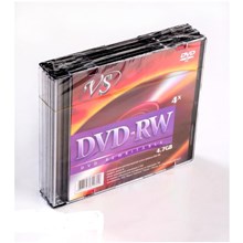 �������� ���������� DVD-RW, 4x, VS, Slim/5, VSDVDRWSL501