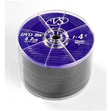 �������� ���������� DVD-RW, 4x, VS, Bulk/50, VSDVDRWB5001