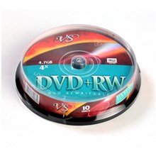   DVD+RW, 4x, VS, Cake/10, VSDVDPRWCB1001
