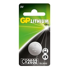 ��������� GP CR2032, 3V, �����, ��/1��