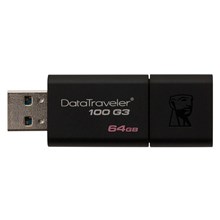 ����-������ Kingston DataTraveler 100 G3, 64Gb, USB 3.0, ���, DT100G3/64GB