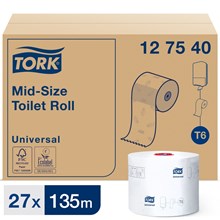 ������ ��������� �/���� Tork Mid-size �6 Universal 1�� ���135� 27��� 127540
