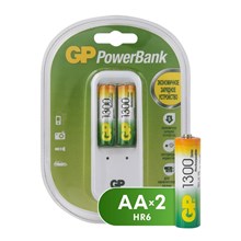 �������� ���������� GP PB410GS130 2 ����� � �����. 2 ���. 1300mAh