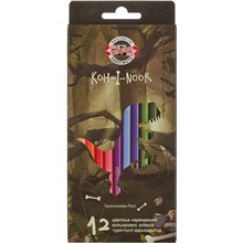 ��������� ������� 12�� 6-���� Koh-I-Noor DINO 3592