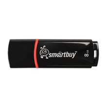 ����-������ Smartbuy Crown, 8Gb, USB 2.0, ���, SB8GBCRW-K