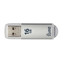 ����-������ Smartbuy V-Cut, 16Gb, USB 2.0, �����, SB16GBVC-S