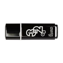 ����-������ Smartbuy Glossy, 32Gb, USB 2.0, ���, SB32GBGS-K