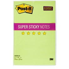 ����-����� Post-it Super Sticky 1623R-SG, 150�228��, ���� ������� 90 �