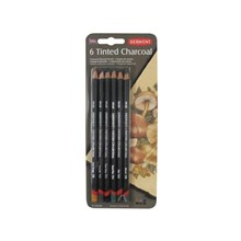 ����� ���������� �������� Derwent Tinted Charcoal ������� 6�� ����� 2301689