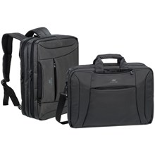 ����� ��� �������� 16.0, RivaCase Central, ������, 8290 Charcoalblack