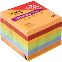 ����-����� Post-it Super Sticky 654-6SSRP  �����  76�76, 6�� � 90�.