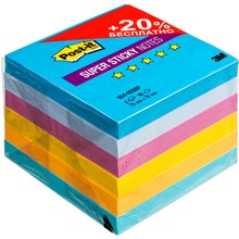 ����-����� Post-it Super Sticky 654-6SSBP  ������  76�76, 6�� � 90�.