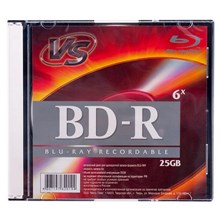�������� ���������� Blu-ray BD-R, 6x, VS, Slim/1, VSBDR4SL02