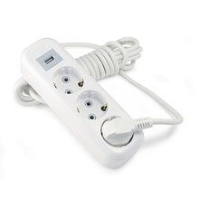 ���������� LUX �3-�-USB-03 3-���� � �/� 250� 16�, USB 5� 1.3�, 3�, �����