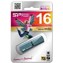 ����-������ Silicon Power Marvel M50, 16Gb, USB 3.2 G1, �, SP016GBUF3M50V1B