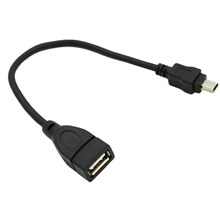 ���������� USB OTG 2.0 - Mini USB, F/M, 0.15 �, Rexant, ���, 18-1181