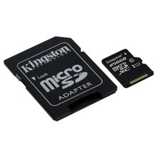   Kingston Canvas Select microSDXC UHS-I Cl10 +, SDCS/256GB