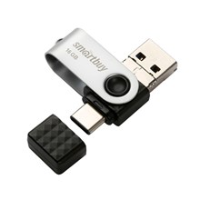 ����-������ Smartbuy 16GB TRIO 3-in-1 OTG 3.0(SB16GBTRIO)