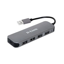 ������������ USB D-Link DUB-H4, 4 USB 2.0, 2.4A, ����. ���., ������