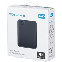 ����������� HDD WD Elements Portable 4Tb 2.5, USB 3.0, WDBW8U0040BBK-EEUE