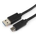 ������ USB 3.0 - USB Type-C, �/�, 1 �, Cablexpert, ���, CCP-USB3-AMCM-1M