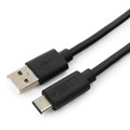 ������ USB 2.0 - USB Type-C, �/�, 1 �, ���.�, Cablexpert, CCP-USB2-AMCM-1M