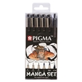 ����� ����������� ����� Sakura Pigma Micron Manga 6��, POXSDKMAN6