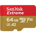   SanDisk Extreme microSDXC UHS-I A2 +, SDSQXA2-064G-GN6MA