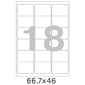 �������� ������������� Office Label 66,7�46 ��/18 ��. �� ���� �4  50 ������