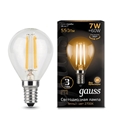 ����� ������������ Gauss LED Filament ��� E14 7�� 550�� 2700K (105801107)