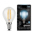 ����� ������������ Gauss LED Filament ��� E14 7�� 580�� 4100K (105801207)