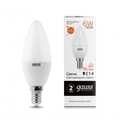����� ������������ Gauss LED Elementary ����� 6�� E14 420�� 3000K (33116)