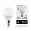 ����� ������������ Gauss LED Elementary ��� 8�� E14 540�� 4100K (53128)