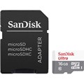   SanDisk Ultra microSDHC UHS-I Cl10 +, SDSQUNS-016G-GN3MA